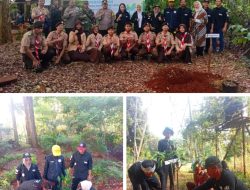 Peringati Hari Lingkungan Hidup Sedunia, Aktivis Lingkungan Hidup Purwakarta Giat Tanam Ratusan Pohon