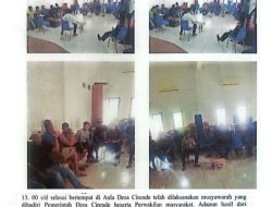 Maraknya Galian C di Wilayah Cirende, Warga dan Perangkat Desa Cirende Geram Sepakat Tutup Akses Jalan