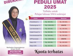 Kuliah Gratis, STAI Al-Muhajirin Purwakarta Buka Pendaftaran Beasiswa Peduli Umat 2025
