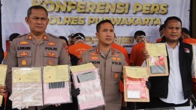 Satres Narkoba Polres Purwakarta Ringkus 23 Tersangka Kasus Narkoba