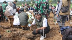 Hijaukan Kembali Pangalengan, Badega Garuda Sakti Tegaskan Komitmen Jaga Lingkungan